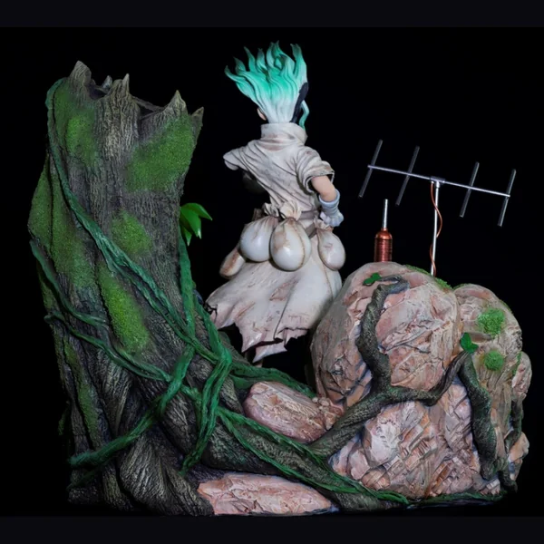Dr STONE Statue Senku Ishigami by Kitsune Statue