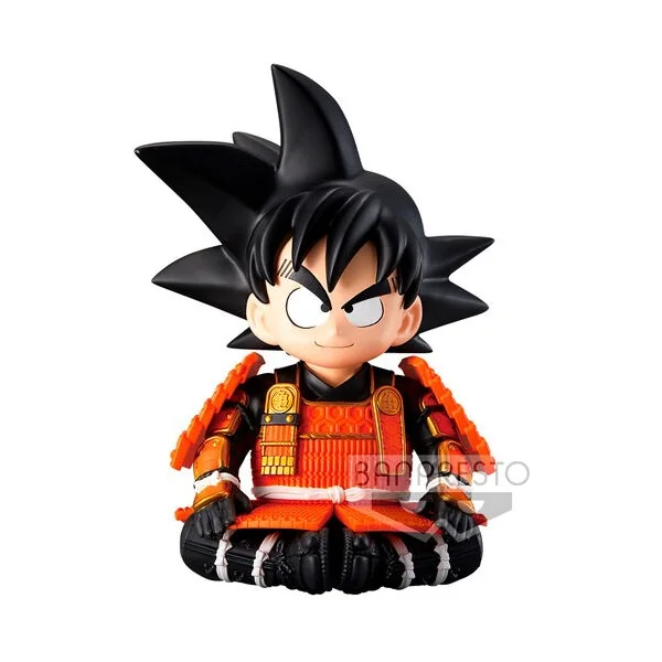 DRAGON BALL JAPANESE ARMOR AND HELMET FIGURE 12CM