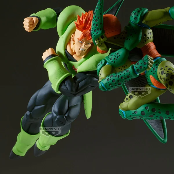 DRAGON BALL Z - Android 16 - Figurine Match Makers (VS Cell) 1/2 17cm