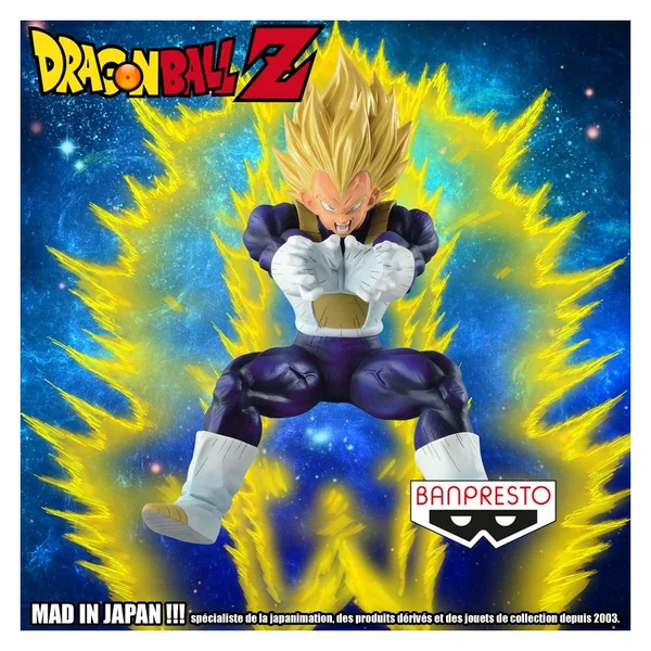 DRAGON BALL Z Figurine Vegeta SSJ Final Flash Banpresto