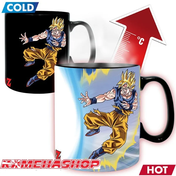 Dragon Ball Z - Mug Thermo-Réactif Goku vs Buu