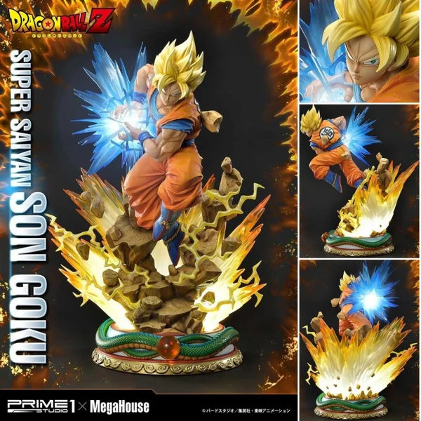 DRAGON BALL Z Statue Super Saiyan Son Goku Prime 1 Studio Regular