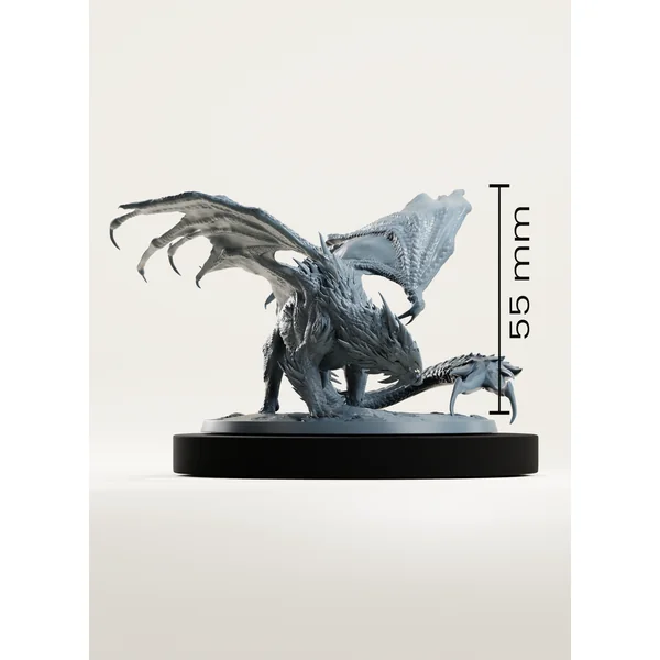 Dragon chromatique blanc