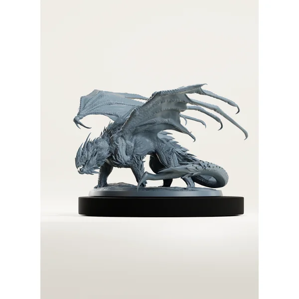 Dragon chromatique blanc