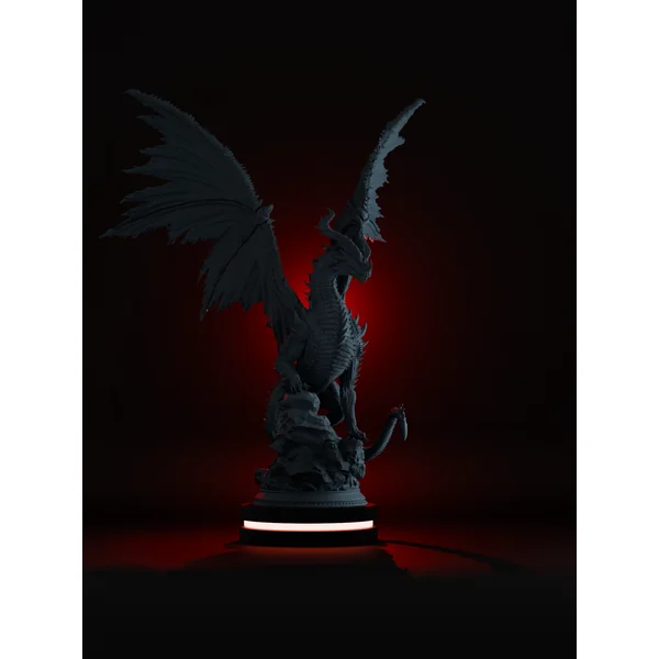 Dragon noir ancien
