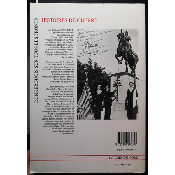 Dunkerquois sur tous les fronts 1939-1945
