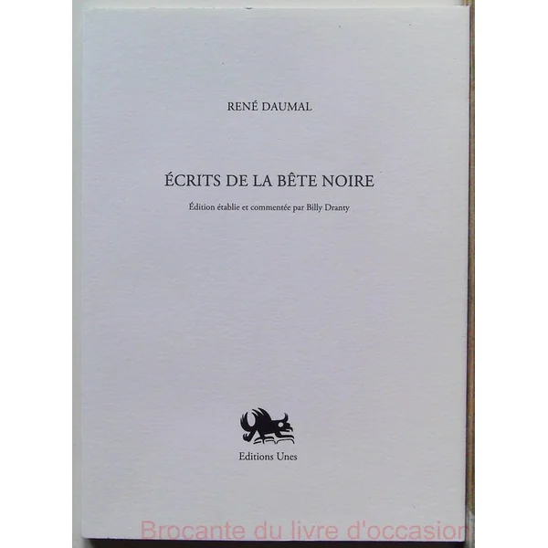 Ecrits de la bete noire
