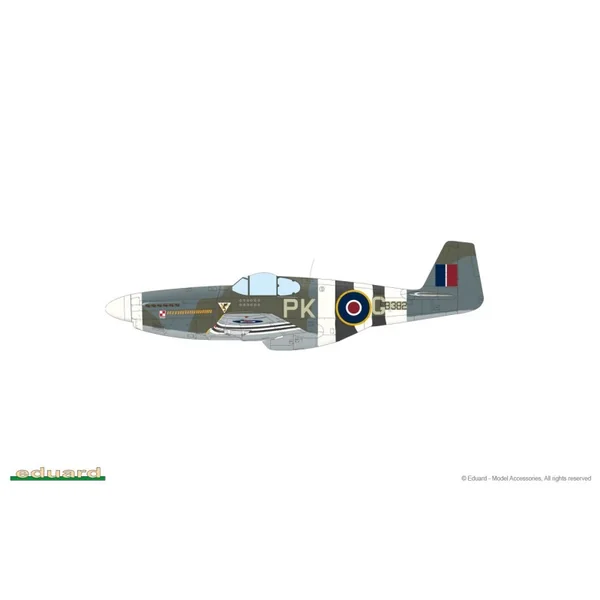EDUARD 11181 OVERLORD: D-DAY MUSTANGS / P-51B MUSTANG DUAL COMBO 1/48