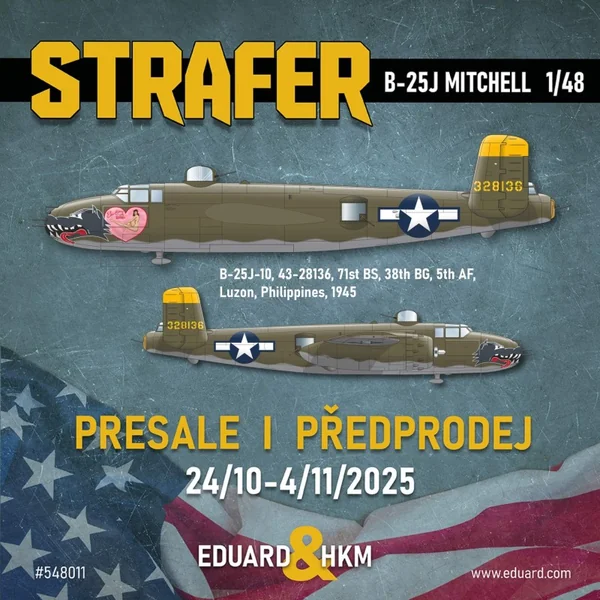 EDUARD 548001 STRAFER / B-25J MITCHELL 1/48