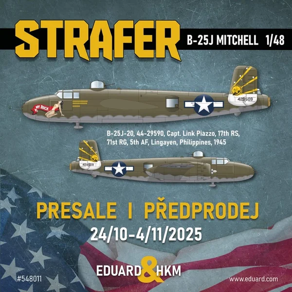 EDUARD 548001 STRAFER / B-25J MITCHELL 1/48