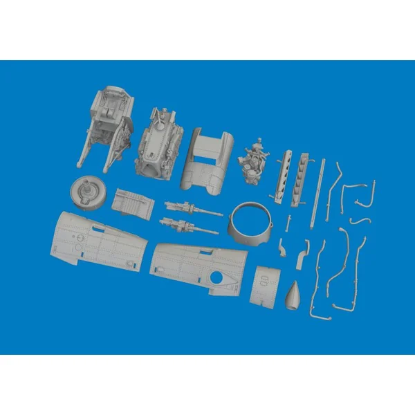 EDUARD 672455 BRASSIN BF 109K-4 ENGINE PRINT (FOR EDUARD) 1/72
