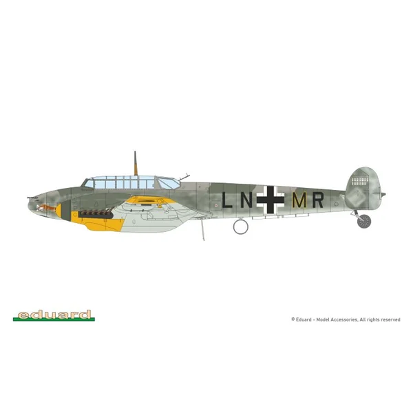 EDUARD 7084 EDUARD-PROFIPACK BF 110F) 1/72