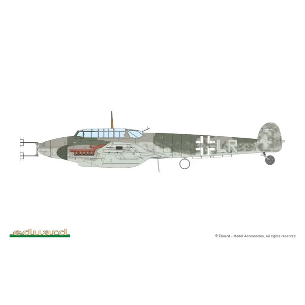 EDUARD 7084 EDUARD-PROFIPACK BF 110F) 1/72
