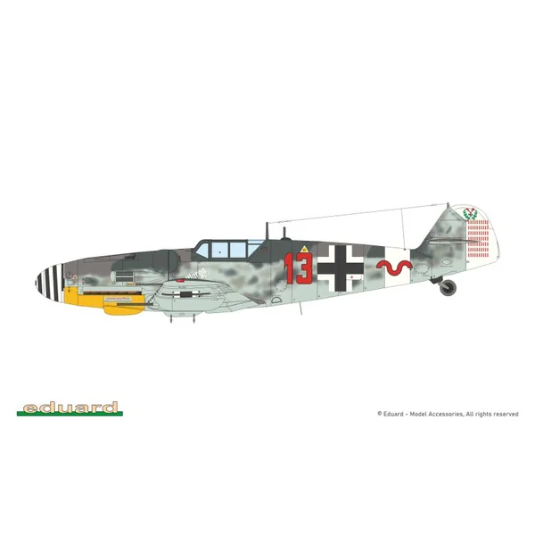 EDUARD 82167 EDUARD-PROFIPACK BF 109G-6 1/48
