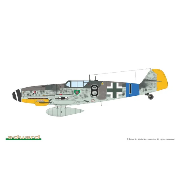 EDUARD 82167 EDUARD-PROFIPACK BF 109G-6 1/48