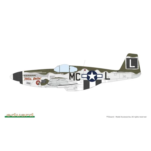 EDUARD 84214 EDUARD-WEEKEND P-51B MALCOLM HOOD 1/48