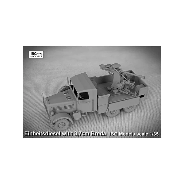 Einheitsdiesel avec 3.7cm Breda