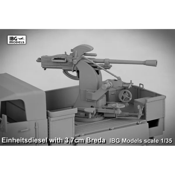 Einheitsdiesel avec 3.7cm Breda