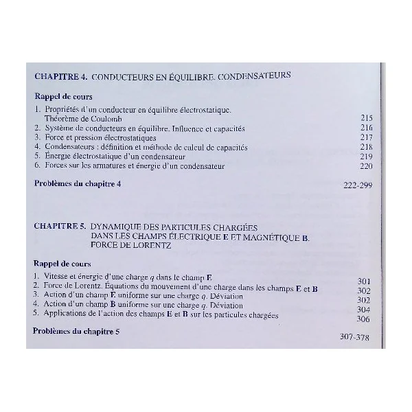 Electrostatique 103 problèmes