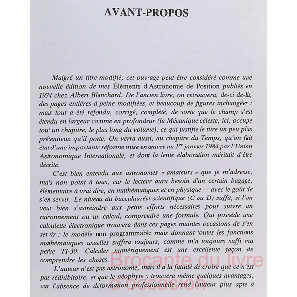 Eléments d'astronomie fondamentale-