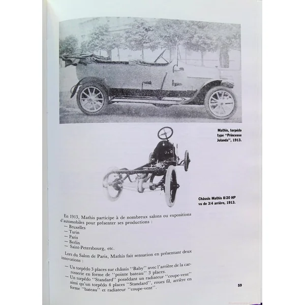 Emile Mathis - Constructeur Automobile Alsacien