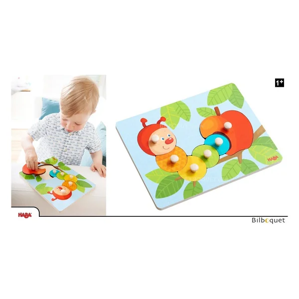Encastrement en bois Chenille Mina