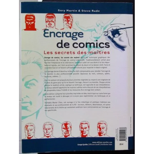 Encrage de comics Le secret des maîtres
