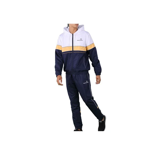 Ensemble De Survetement Sergio Tacchini Binario Bleu Marine et Jaune