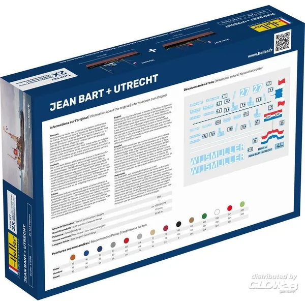 Ensemble jumeau JEAN BART + UTRECHT