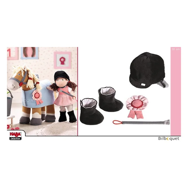 Ensemble Équipement d'équitation - Accessoires pour poupées