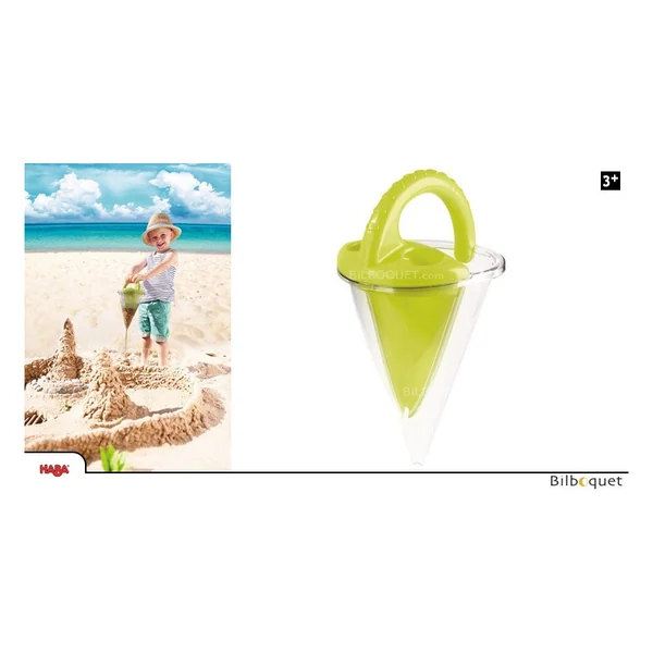 Entonnoir XXL, vert - Jeu de sable