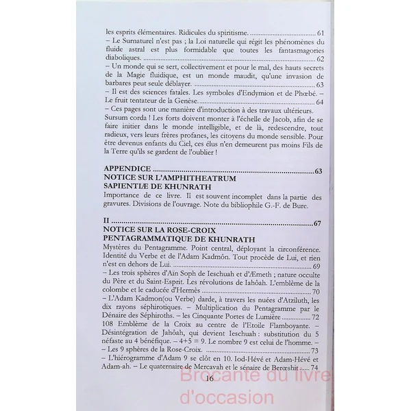 Essais de Sciences Maudites