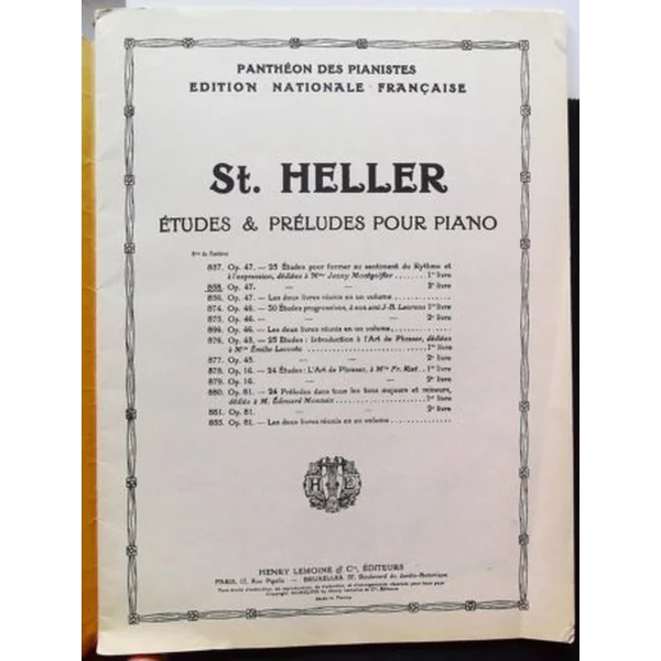 Etudes Et Preludes Pour Piano