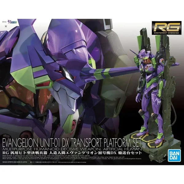 Evangelion: Real Grade - Evangelion Unit-01 DX-Transportplattform-Set - Modellbausatz