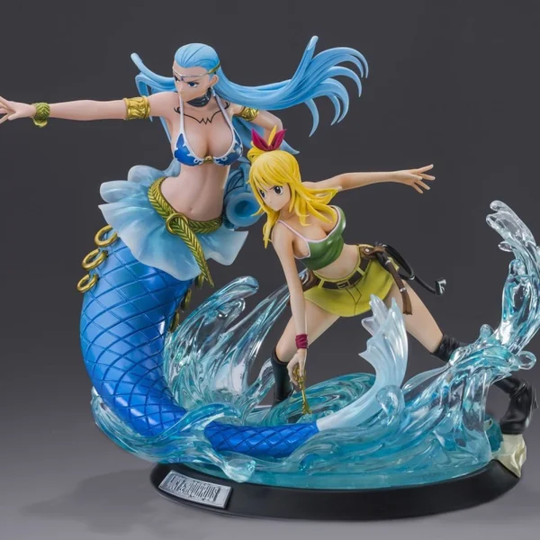 Fairy Tail - Figurine Lucy & Aquarius - HQF Tsume
