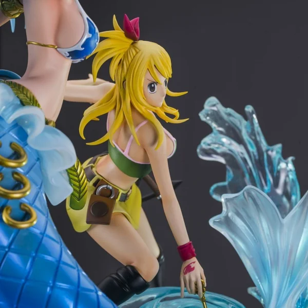 Fairy Tail - Figurine Lucy & Aquarius - HQF Tsume