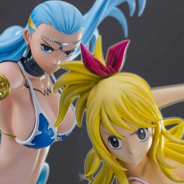 Fairy Tail - Figurine Lucy & Aquarius - HQF Tsume