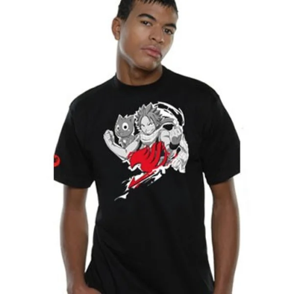 Fairy Tail - T-shirt Natsu Cloud