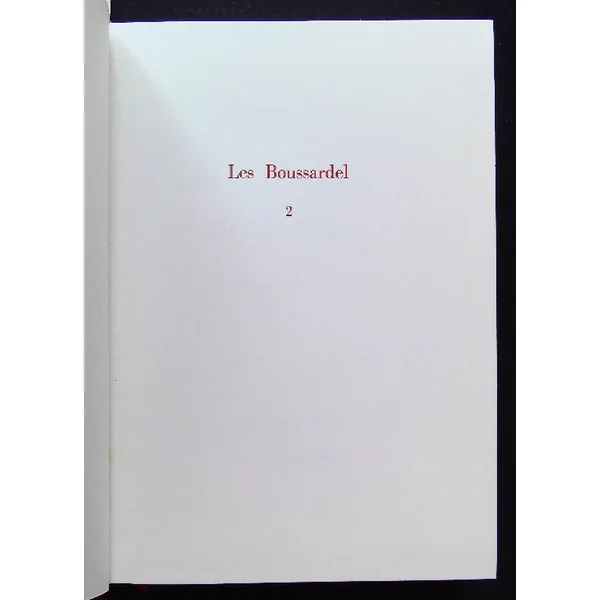 Famille Bousardel 5 tomes