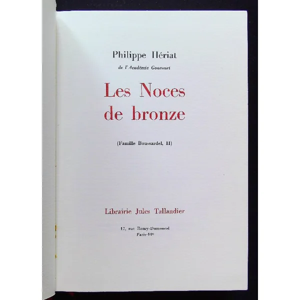 Famille Bousardel 5 tomes