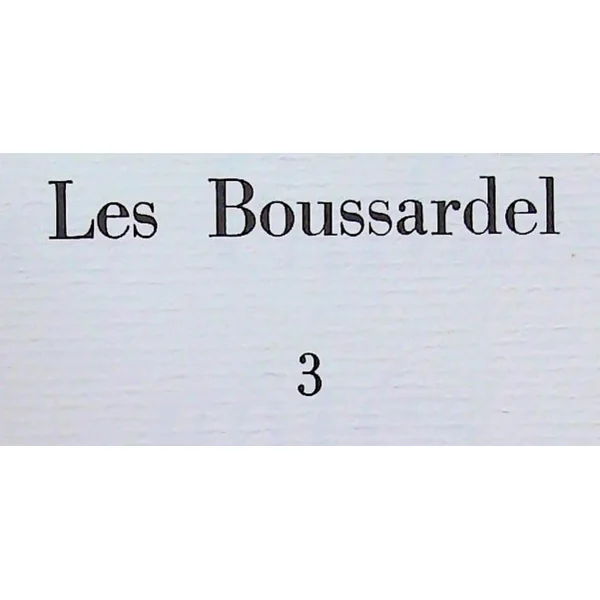 Famille Bousardel 5 tomes