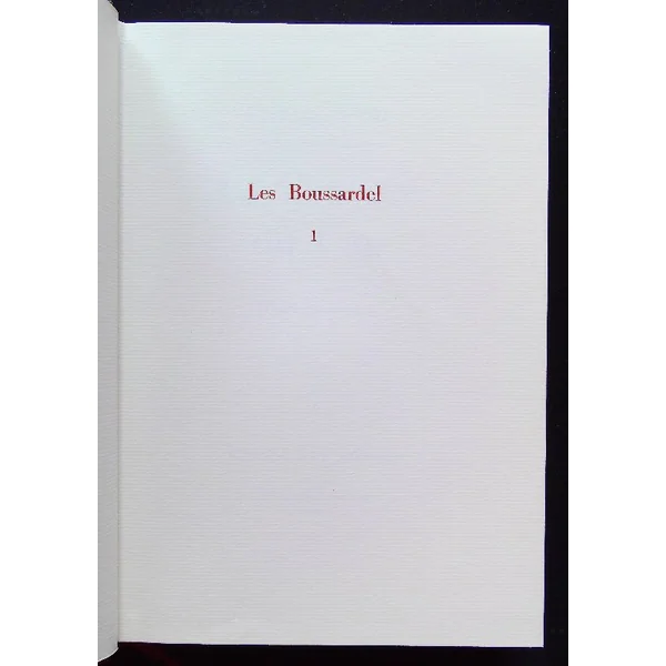 Famille Bousardel 5 tomes