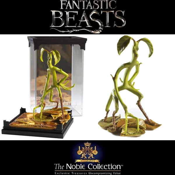 FANTASTIC BEASTS statue Créatures Magiques Bowtruckle Noble Collection