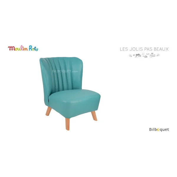 Fauteuil bleu - Les jolis pas beaux - Moulin Roty