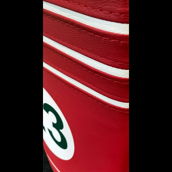 Fauteuil cabriolet Racing Inside n° 23 Salzburg LM70 Rouge / Blanc
