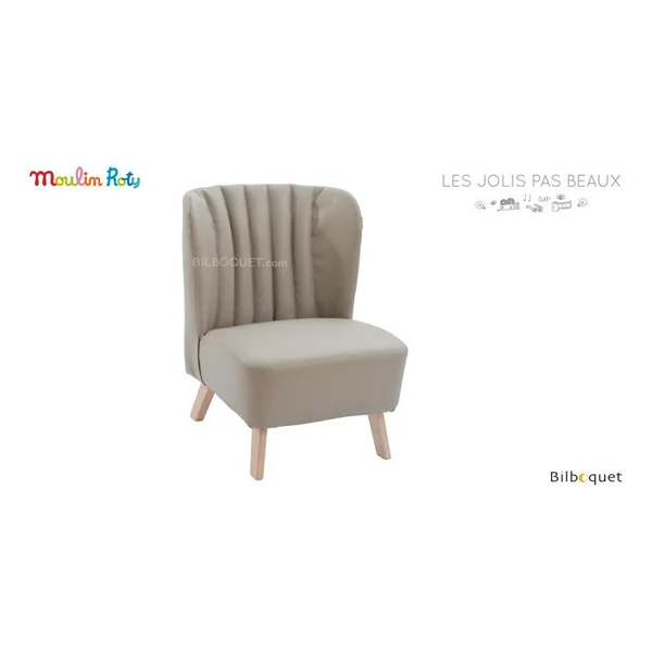 Fauteuil gris - Les jolis pas beaux - Moulin Roty