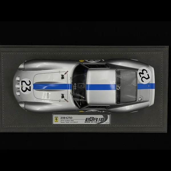 Ferrari 250 GTO n°23 24h Le Mans 1962 1/18 BBR Models BBR1853