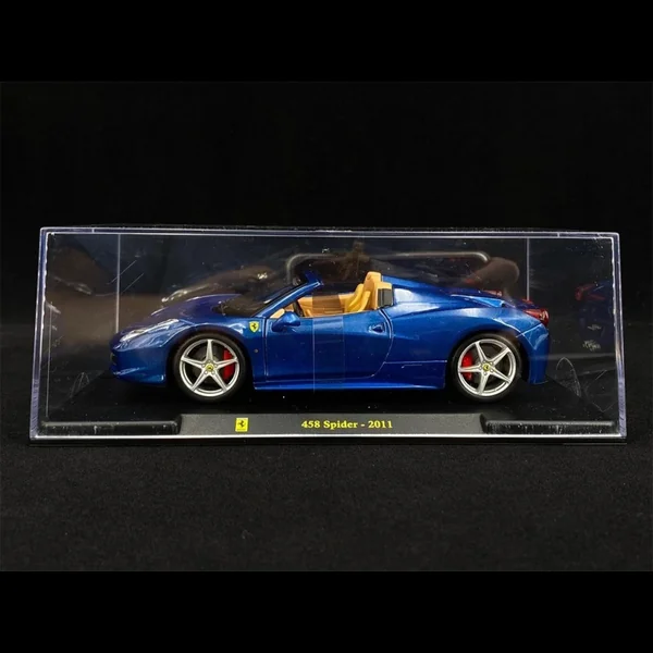 Ferrari 458 Spider 2011 Bleu 1/24 Bburago