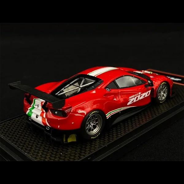 Ferrari 488 GT3 2020 Rouge Corsa 1/43 BBR Models BBRC238