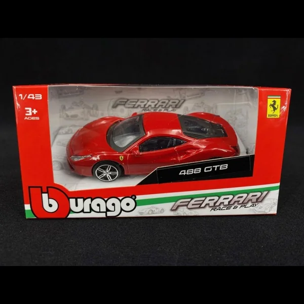 Ferrari 488 GTB 2015 Rouge 1/43 Bburago 18-36100